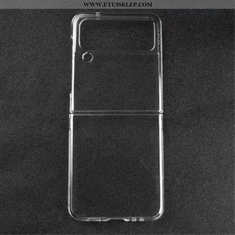 Etui do Samsung Galaxy Z Flip 4 Etui Folio Przezroczysty Plastik